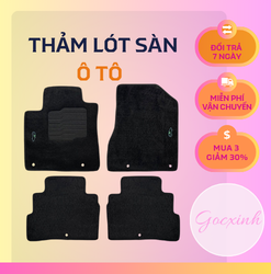 Bộ thảm lót sàn ô tô nỉ cao cấp chống bám bụi